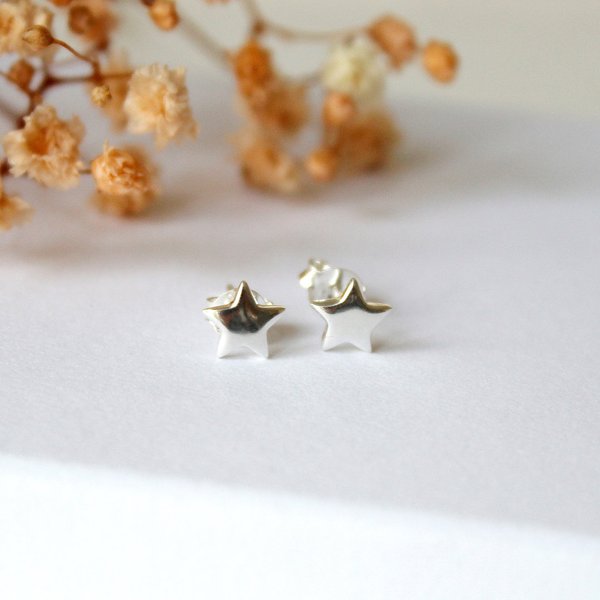 925 Silber Sterne Ohrringe - Geschenkset für die Freundin
